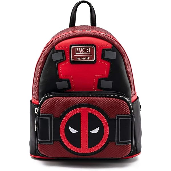 Amazon | Loungefly Marvel デッドプール 3 クロスボディ | 斜めがけバッグ
