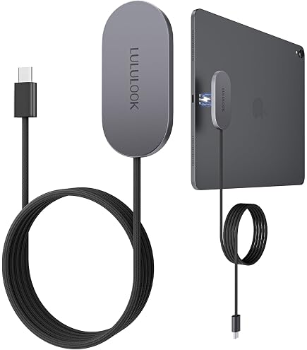 Amazon.co.jp: LULULOOK 磁気式ワイヤレス充電コード iPad Pro 13