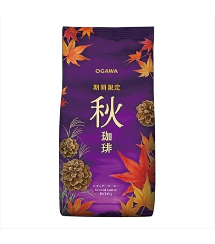 Amazon.co.jp: 小川珈琲 期間限定 春珈琲 粉 160g ×3個 : 食品・飲料・お酒