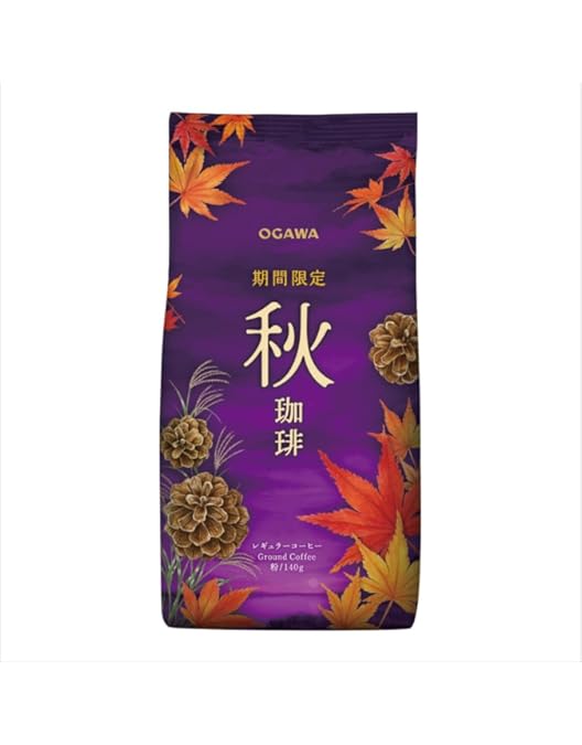 Amazon.co.jp: 小川珈琲 期間限定 春珈琲 粉 160g ×3個 : 食品・飲料・お酒