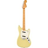 Fender フェンダー エレキギター Player II Mustang®, Maple Fingerboard, Hialeah Yellow ソフトケース付き