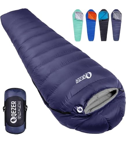 Amazon.co.jp: MerMonde(メルモンド) 高級ダウン 寝袋 シュラフ マミー