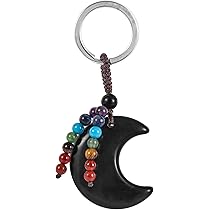 Amazon.co.jp: moonsix クリスタル 三日月 キーホルダー