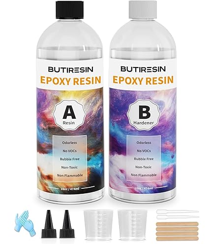 Amazon.co.jp: 艶 二液性エポキシクラフトレジン液 【ハード】 本剤4kg