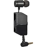 エレコム スマートフォン用ヘッドホン カナル型 3.5φ モノラル φ9.2mmドライバー Fast Music 巻取 マイク有 FR10MM ブラック EHP-FR10CMMBK