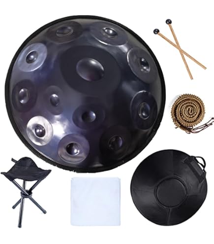 Amazon.co.jp: ミニハンドパンドラム ハンドパン楽器 打楽器 ト短調9音