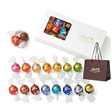 【Lindt公式】リンツ Lindt チョコレート リンドール テイスティングセット ピック&ミックス 父の日 ギフト 16個入 推し活 手提げ袋付き ショッピングバッグS付