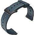 [Ticwatch] Pro 5 Smart Watch Band, Silicone Replacement Band, Leather Replacement Band, Watch Strap 24mm Width