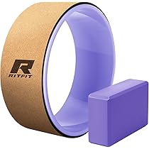 Amazon | RITFIT ヨガホイール コルク ヨガリング TPEホイールヨガ
