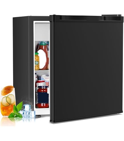 Amazon | Kismile 小型冷蔵庫 45L 冷凍庫付き ドア 両開き コンパクト