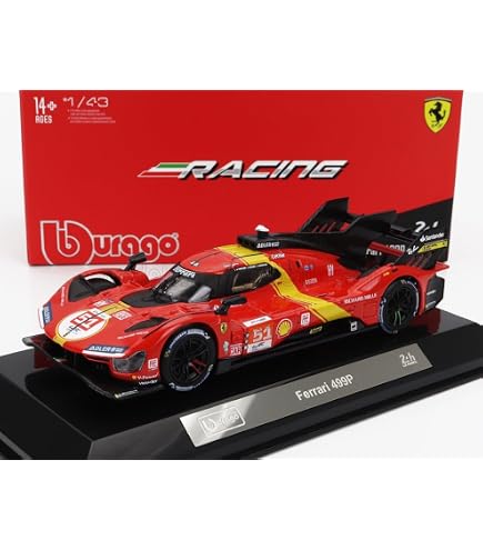 Amazon | BURAGO 1/43 フェラーリ 499P ル・マン 2023 ウィナー No.51