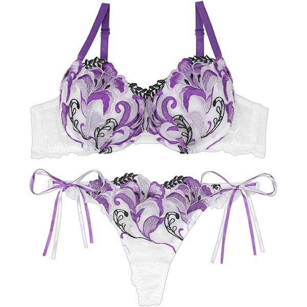 Amazon.co.jp: [dazzy] ランジェリー tバック ブラジャー セット