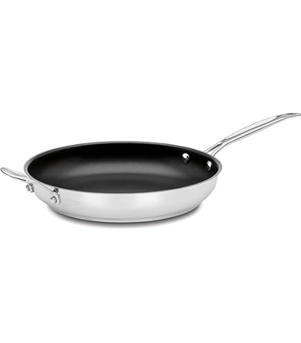 Cuisinart Contour Stainless Open Padella con Manico