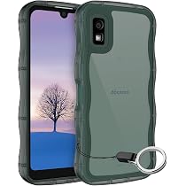 Amazon.co.jp: AQUOS wish3 ケース クリアブラック ウェーブ SH-53D