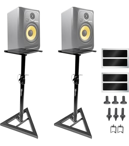 Amazon | KRK RP8 Rokit 8 G4 Professional Bi-Amp 8