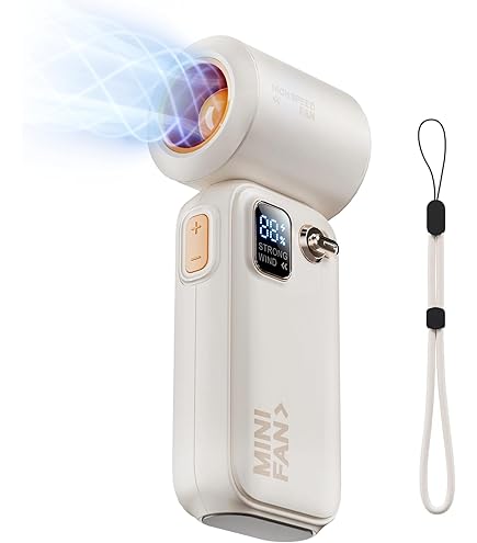 QOOLA Pro ハンディクーラー 超超超コンパクト！ハンズフリーバンド付きハンディクーラー