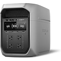 Amazon.co.jp: EcoFlow ポータブル電源 DELTA 3 Max Plus 2048Wh 大
