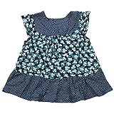 《夏物》(日本製) Joues douces(ジュース デュース) 天竺Ptチュニック 80cm /BL NO.DP-62803