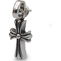 Amazon.co.jp: [silver KYASYA]シルバー925 メンズピアス クロス