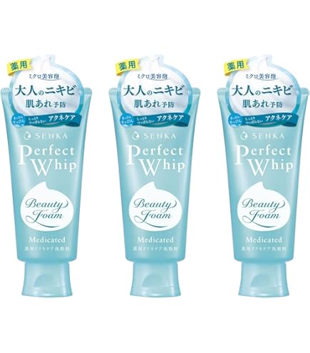 Amazon | センカ パーフェクトホイップ アクネケア 120g 洗顔 ニキビ