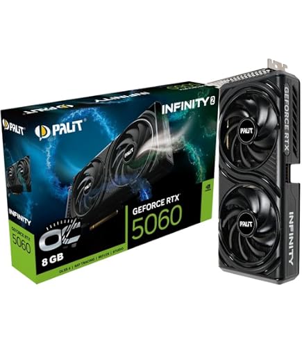 Palit GeForce RTX 5050 Dual 8GB GDDR6 RGB LED Graphics Card