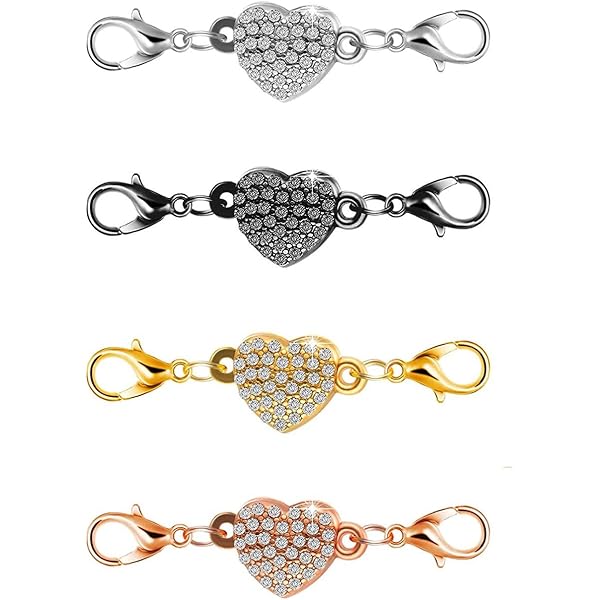 Amazon | [ジュエリーショップエム] マグネット ネックレス 留め具 