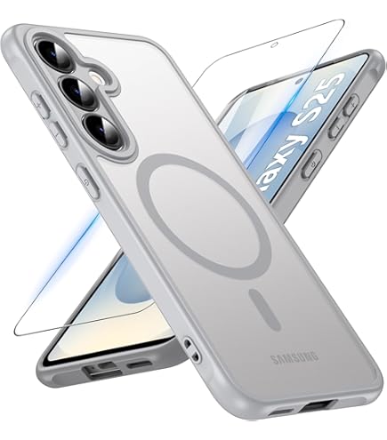 Amazon.co.jp: Galaxy S25 Edge ケース 【MagSafe対応・ガラスフィルム
