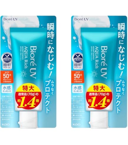 Amazon.co.jp: ビオレUV アクアリッチ ウォータリーエッセンス, 本体