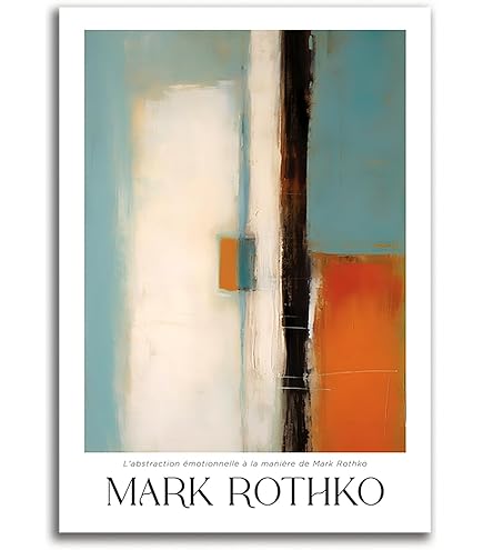 Amazon.co.jp: Mark Rothkoマーク・ロスコ画家の作品「ホワイト