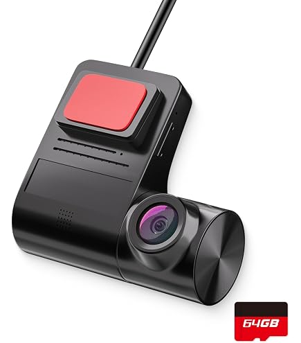 Wireless Dashcams For Cars Eonon A100 Front USB Dash Camera | 720P Wide Angle For Android Car Stereo | 1-Year Warranty Cobra Car Video Dash Cameras