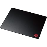 エレコム ゲーミングマウスパッド マウスパッド ハード 標準サイズ (340mm×280mm) ポリカーボネート 低抵抗 ブラック MP-GH01BK