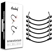 Amazon | Musiclily Pro 逆極性変換ケーブル ストレート＆エルボ