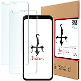 【 Judaz 】 2枚セット HD ガラスフィルム Google Pixel 4 対応 保護フィルム 最高硬度9H 日本製素材旭硝子製 ガラス 撥油性 指紋防止 超薄タイプ ラウンドカット 0.3mm フィルム グーグルPixel4 x2枚