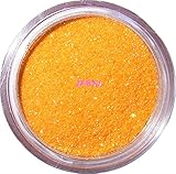 【jewel】 超微粒子ラメパウダー256/1サイズたっぷり2g入り 12色から選択可能 ネイル&レジン用 (オレンジ)