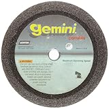 Norton Gemini Portable Snagging Abrasive Wheel, Type 11 Flaring Cup, Aluminum Oxide, 5/8 - 11 Arbor,