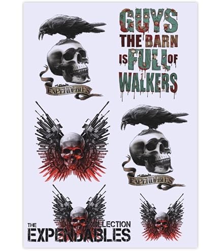 Amazon.co.jp: SLFGOGO防水ステッカーセット エクスペンダブルズ