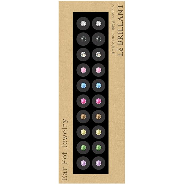 Amazon.co.jp: 耳つぼジュエリー 金粒 1シート20粒【SS9・3mm】マルチ