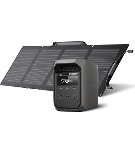Amazon.co.jp: EcoFlow DELTA 3 Classic ポータブル電源 ソーラー