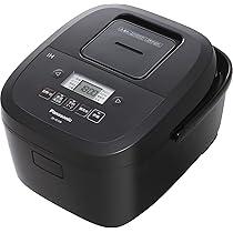 Amazon | パナソニック 炊飯器 5.5合 IH式 備長炭釜 ブラック SR