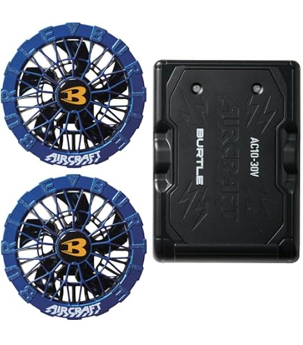 Amazon.co.jp: [BURTLE] [バートル] カラーファン+24Vバッテリーセット