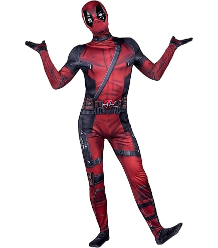 デッドプール コスチュームフルセット/170〜175cm Amazon.co.jp: 【Sanjucos】デッドプール Deadpool ウェイド