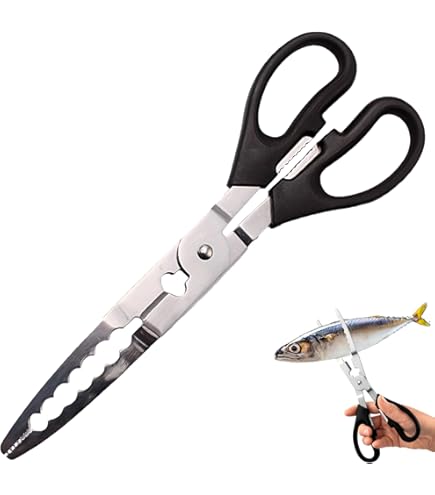 Amazon | Zexumo ロング釣りはさみステンレス鋼魚カニ掴み