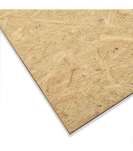 Amazon.co.jp: 川島材木店 OSBボード 厚9mm 905x907mm 2枚セット 3