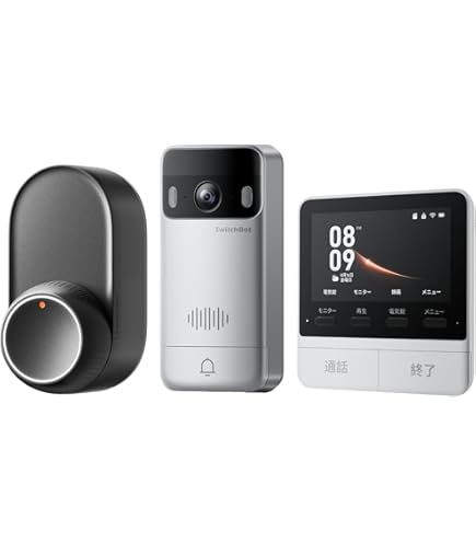 Amazon.co.jp: 【セット買い】 SwitchBot テレビドアホン スマート