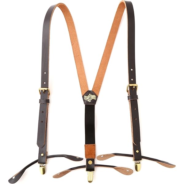 vasco レザーサスペンダー キャメル・ブラウン vasco レザーサスペンダー キャメル・ブラウン
