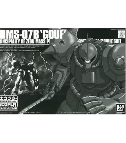 Amazon | 【バンダイホビーセンター限定】エコプラ HG 1/144 MS-07B