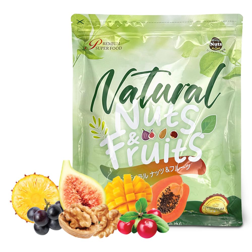 【50%OFF】【990円】 DAILY NUTS & FRUITS 7種ドライフルーツ＆ナッツ 1kg