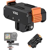 Amazon | VRIG DJI Osmo Action 5Pro 4 3用 クイックリリースマウント
