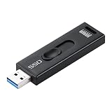 サンワダイレクト SSD 外付け 2TB USB3.2 Gen2 ポータブル PS5/PS4動作確認済み テレビ録画 Mac/Win対応 スライド式 直挿し シルバー 600-USSD2TBS