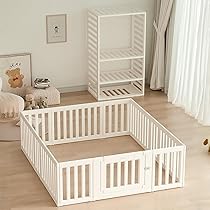 Amazon.co.jp: OSJ ベビーサークル 内径180*200cm 変形可能 収納